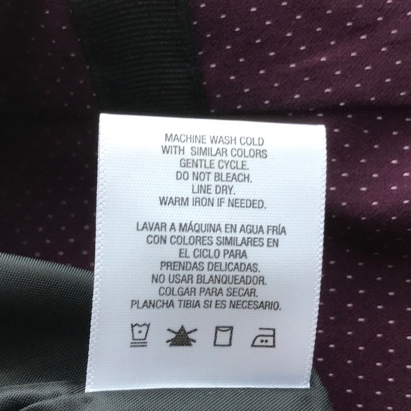 SIMPLY Styled Size S Burgundy and Black Sleeveless A-line Dress NWT - Picture 8 of 8